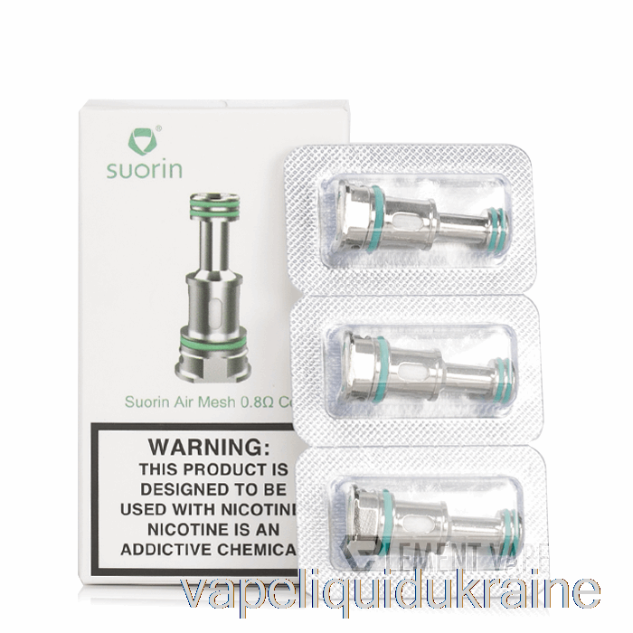 Vape Ukraine Suorin Air Mod Replacement Coils 0.8ohm Mesh Coils